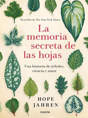 cover image of La memoria secreta de las hojas